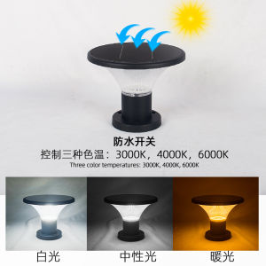 Outdoor led Garden Light Park Villa Ground Plug Light Waterproof New Chinese Style Solar Lawn Light