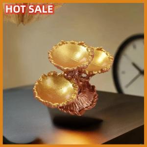 🔥🔥🔥dingdaocunz 1 12 Dollhouse Retro Luxury Fruit Plate Model Doll Home Dessert Plate Living Room Decoration Toy Micro Scene Ornament