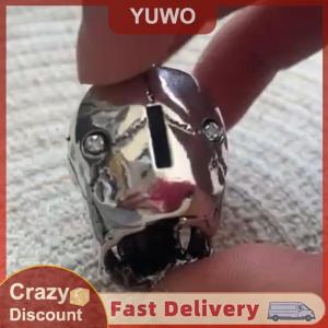 YUWO Demon Skull Key PendantMetal Demon Skull Key CoverUniversal Modified Key Cover DecorativeWitchy Car Accessories Key Cover For Motorcycle
