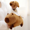 Gấu Bông CAPYBARA Cõng Con Kéo Được Đáng Yêu Hot Trend 3 Kích Thước. 