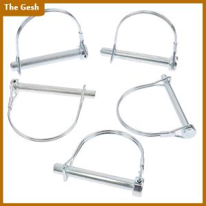 [The Gesh] Heavy Duty Marine Trailer Coupler Safety Pin D Ring Round Arch Locking Lock Pin