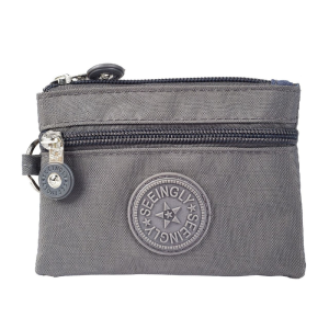 GStar Waterproof Durable Keychain Coin Purse Mini Wallet Casual Nylon Pouch Bag Lightweight Ladies Work Essentials Key Holder Women Travel Gift