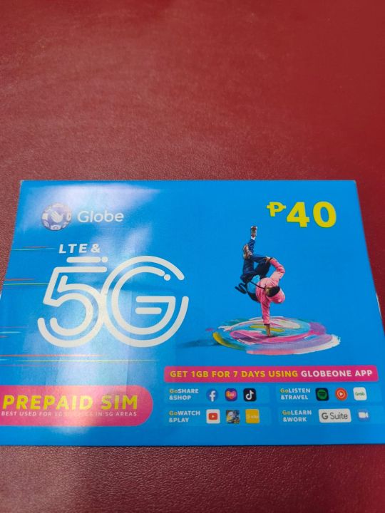 GLOBE 5G / VANITY SIM/=P= 150.00 Lazada PH