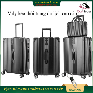 Valy du lịch. valy kéo thời trang chống va đập chống nước có khoá bảo mật ngăn chứa đồ rộng rãi Bảo hành 3 năm lỗi đổi mới trong 7 ngày