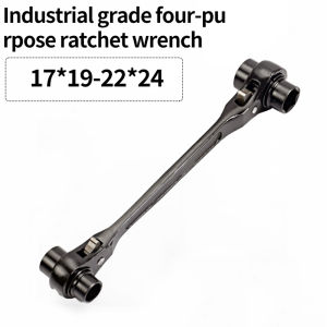 Cờ Lê Giàn Giáo 2 Đầu Ratchet Đảo Chiều Tự Động 14 - 27mm - Dụng Cụ Siết Tháo Nhanh - Thợ Xây Dựng & Cơ Khí