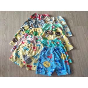 [Set 05 chiếc] Quần chục đùi borip carter xuất dư 1 bé trai bé gái 🍒 quần chục bozip cotton mềm mát cho bé từ 8 - 18kg