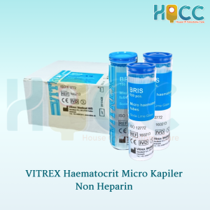 VITREX Tabung Hematokrit Mikro Kapiler Non Heparin VITREX
