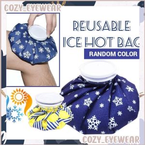 (HOT & COLD) 9 Inch 2 IN 1 Reusable Ice Hot Bag Hot Water Bag Hot Cooling Therapy Pain Relief Multi-purpose Ice Bag Pack