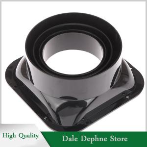 [Dale Dephne] 100-150mm dài mặt bích Ống Fan Hose kết nối thông gió không khí Adapter cho nhà bếp mui xe thông gió ống kết nối xả Outlet