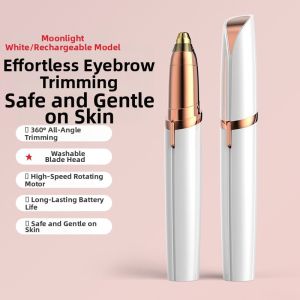 CHUBEISHI Electric Eyebrow Shaper and Nose Hair Trimmer for Women