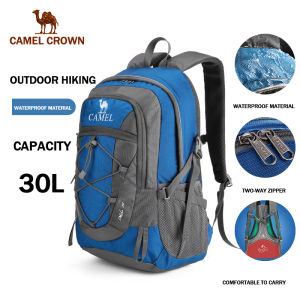CamelCrown Outdoor Bag Mens And Womens Backpacks Travel Hiking Travel Sports Leisure Waterproof Schoolbag Shoulder Bag