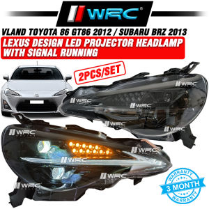 Vland Toyota 86 GT86 2012 / Subaru BRZ 2013 Lexus Design Led Projector Headlamp With Signal Running