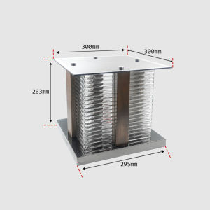 New Design Wooden 200mm 250mm 300mm Outdoor Weatherproof Gate Light Pillar Light Lampu Pagar