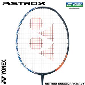 YONEX ASTROX 100ZZ Kurenai/Darknavy Badminton Rackets Original Full Carbon Fiber 4U 26-30Lbs 83g Strung with BG65 Racquets Gift Bag