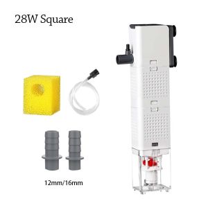 A5TG 1Pcs Bộ lọc nội bộ Bơm lọc bể cá Máy tạo sóng Chìm Bộ lọc bể cá Bền bỉ 220V Máy sục khí oxy