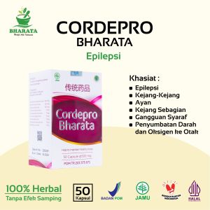 OBAT Batuk Berdarah CORDEPRO BHARATA Obat Paru-Paru Ampuh Radang Paru Tbc Flek Bronkitis Original
