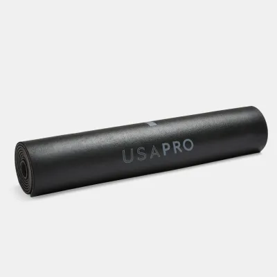 USA Pro Womens Pro Yoga Positions Mat(Black/Charcoal)- Sports Direct One Size