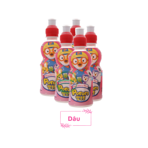[Combo 5 chai] Nước trái cây Pororo Paldo Hàn Quốc 235ml