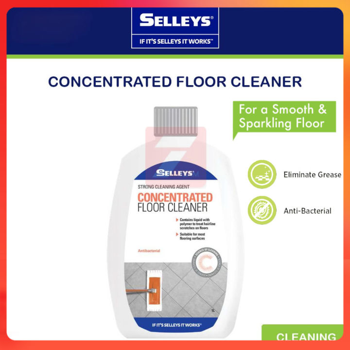 Selleys Concentrated Floor Cleaner Pembersih Lantai Tumpuan 1L l Tiles