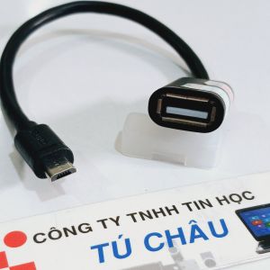 Cáp OTG Micro USB / Hiệu Unitek: Cáp dài 20Cm (Hàng chính hãng)