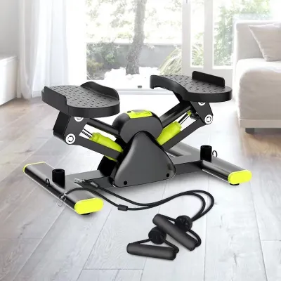 RIFOAMXN สเต็ปเปอร์ V-shape stepper เครื่องเหยียบออกกำลังกาย พร้อมเชือกดึง เครื่องออกกำลังกาย เครื่องบริหารต้นขา ออกกำลังกาย