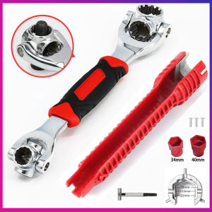 52 IN 1  Multi Torque Wrench  360 Degree Rotation Universal Wrench Torque Bolt Tork Socket Spanner Spanner Set Tool