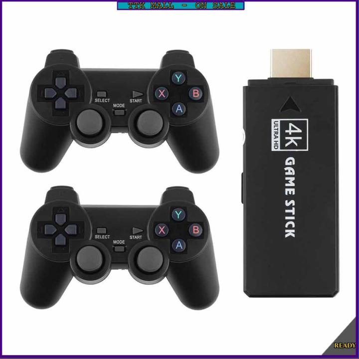 thumbnail image 2 of Turn Any TV Into A Retro Arcade With This 4K Wireless HDMI Game Stick – Includes 64GB And 2 Wireless Controllers! 2 of 4
