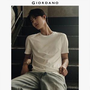 Giordano Men 100% Cotton crewneck short sleeve tee Free Shipping 01025565