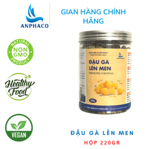 Đậu gà lên men Natto Anphaco sấy thăng hoa hộp 220g hỗ trợ phòng ngừa tai biến đột quỵ táo bón