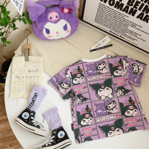 Twinkle Margie Baju Kaos Kuromi Lotso Kaos Anak Perempuan Katun Lembut Tshirt