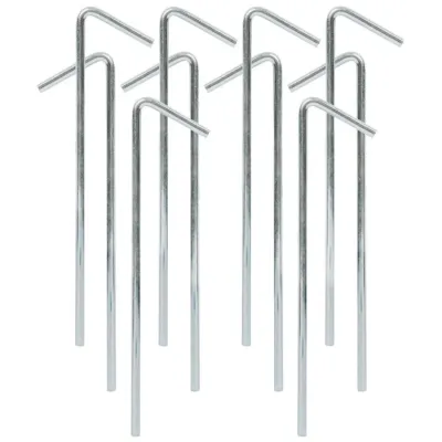 1pcs 18cm 30cm Metal Tent Peg Nails Stakes Pancang Khemah Besi Murah Camping pegs