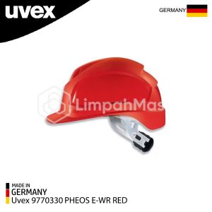 Helm Safety Uvex Pheos E-WR Red 9770330