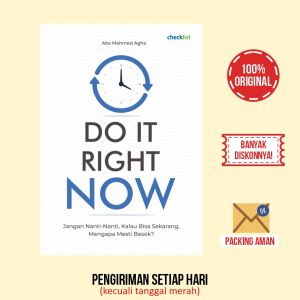 Buku Motivasi Do It Right Now