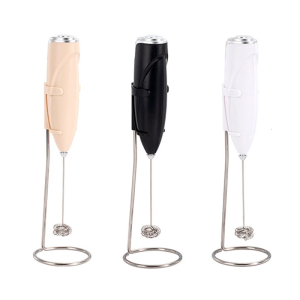 Miniature Electric Whisk for Lattes and Cappuccinos Handheld Milk Frother for Home or Office Powered Mixer