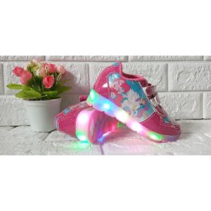 Sepatu Anak Unicorn Kuda Poni: Fashion Import Murah dengan Lampu LED