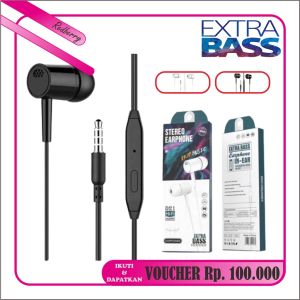 Headset D21 original stereo BASS music telfon gaming daily earphone with mic