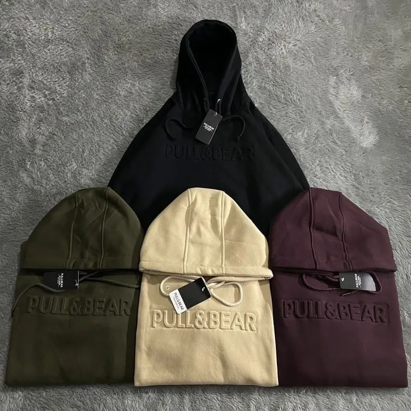 Hoodie pria 2025 pull and bear