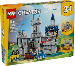 [BrickMonster] LEGO 31168 Creator 3in1 Medieval Horse Knight Castle