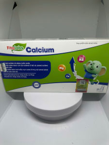 Canxi Hữu Cơ Cho Bé Calcium FITOLABS Bổ Sung Calci Giúp Phát Triển Chiều Cao Cải Thiện Còi Xương Hộp 20 Ống