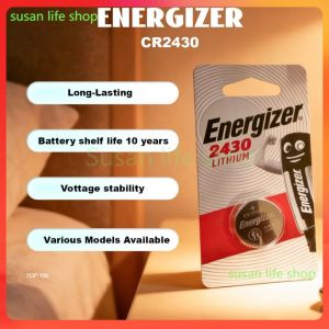 Energizer 2430 CR2450 (1pcs) 3V Lithium Button Cell Battery in Blister Pack