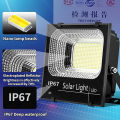 500W-1000W Solar outdoor light waterproof IP67 waterproof solar light lampu solar luar rumah automatik garden solar light outdoor lampu solar tahan 12-14jam. 