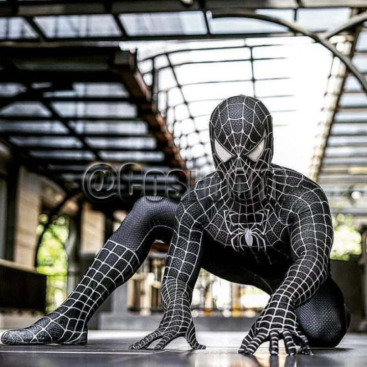 Raimi Spiderman Costume 3D Print Spandex Superhero Cosplay Adult