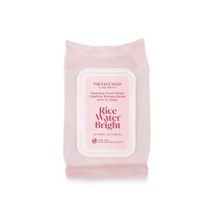 THE FACE  X GLILLA Rice Water Bright Cleansing On-the-Go Bundle for Face Moisturizing Infused with Rice Extract Cleansing Facial 25 Count (Pack of 3)
