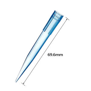 1000Pcs Gilson Pipette Tips Yellow 200μL and 500Pcs Pipette Tips Blue 1000μL