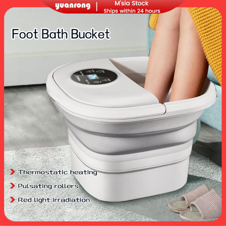 Foot soaking machine 【Local Seller】泡腳桶 自動 加熱 Electric Collapsible Foot