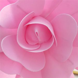 ALLUCK DIY Artificial Flat Flowers Wall Decor Large PE Foam Flowers Wedding Flower