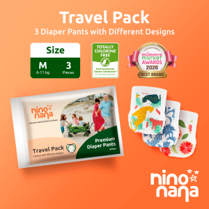 Nino Nana Diaper Pants Travel Pack - Sample