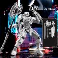 AODUOYAYA Assembled Titan 13 Action Figure Multi Joint Articulated Mech Robot Toy Collectible Display Fans. 