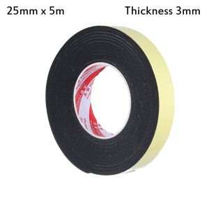 EQUITY 1pcs Bathroom Home Improvement Window Door Weather Stripping Sound insulation Seal Strip Single Sided Adhesive Foam Sponge Rubber Strip Tape