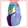 Tai Nghe Không Dây LOGITECH G733 LIGHTSPEED WIRELESS 7.1 RGB (Black - White - Lilac). 
